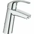 Смеситель для раковины GROHE Eurosmart с нажимным донным клапаном, M-Size, хром (23923002) Смеситель для раковины GROHE Eurosmart с нажимным донным клапаном, M-Size, хром (23923002)