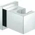Держатель настенный для ручного душа GROHE Euphoria Cube, хром (27693000) Держатель настенный для ручного душа GROHE Euphoria Cube, хром (27693000)