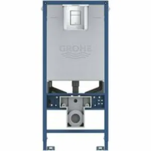 Система инсталляции для унитаза GROHE Rapid SLX 4 в 1 и панелью смыва Skate Cosmopolitan, хром (NW0047) Система инсталляции для унитаза GROHE Rapid SLX 4 в 1 и панелью смыва Skate Cosmopolitan, хром (NW0047)