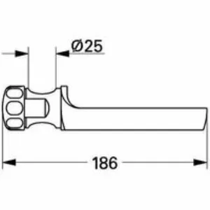 Мыльница для душевых штанг GROHE Relexa, хром (28856000) Мыльница для душевых штанг GROHE Relexa, хром (28856000)