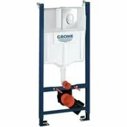 Комплект инсталляции для унитаза GROHE Rapid SL 3 в 1, с панелью смыва Skate Air, хром (38745001)