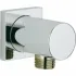 Подключение для душевого шланга GROHE Rainshower с квадратной розеткой, хром (27076000) Подключение для душевого шланга GROHE Rainshower с квадратной розеткой, хром (27076000)