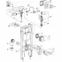 Комплект инсталляции для унитаза, GROHE Rapid SL 3 в 1 с панелью смыва Skate Cosmopolitan, хром (38772001) Комплект инсталляции для унитаза, GROHE Rapid SL 3 в 1 с панелью смыва Skate Cosmopolitan, хром (38772001)