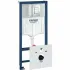 Комплект инсталляции для унитаза GROHE Rapid SL 4 в 1 с панелью смыва Skate Cosmopolitan, хром (38775001) Комплект инсталляции для унитаза GROHE Rapid SL 4 в 1 с панелью смыва Skate Cosmopolitan, хром (38775001)