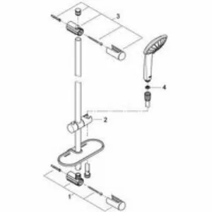Душевой гарнитур GROHE Euphoria 110 Duo с мыльницей, 2 режима струи, душевая штанга 600 мм, 16,6 л/мин, хром (27230001) Душевой гарнитур GROHE Euphoria 110 Duo с мыльницей, 2 режима струи, душевая штанга 600 мм, 16,6 л/мин, хром (27230001)