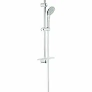 Душевой гарнитур GROHE Euphoria 110 Champagne с мыльницей, 3 режима струи, душевая штанга 600 мм, 17 л/мин, хром (27232001)