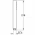 Ручной душ GROHE Euphoria Cube+ Stick, 1 режим, хром (27884001) Ручной душ GROHE Euphoria Cube+ Stick, 1 режим, хром (27884001)