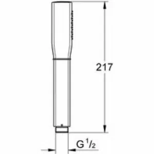 Ручной душ GROHE Grandera Stick, 1 режим, хром (26037IG0) Ручной душ GROHE Grandera Stick, 1 режим, хром (26037IG0)