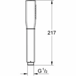 Душевой гарнитур GROHE SPA Grandera Stick, 1 режим струи, душевая штанга 900 мм, 7,6 л/мин, хром (26038000) Душевой гарнитур GROHE SPA Grandera Stick, 1 режим струи, душевая штанга 900 мм, 7,6 л/мин, хром (26038000)