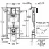 Система инсталляции для унитаза, GROHE Rapid SL (38536001) Система инсталляции для унитаза, GROHE Rapid SL (38536001)