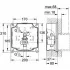 Комплект монтажа для панелей смыва Tectron GROHE (38787000) Комплект монтажа для панелей смыва Tectron GROHE (38787000)