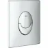 Панель смыва для унитаза GROHE Skate Air, 3 режима, хром (38505000) Панель смыва для унитаза GROHE Skate Air, 3 режима, хром (38505000)