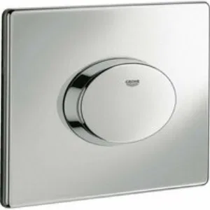 Панель смыва для унитаза GROHE Skate Air, 1 режим, хром (38565000) Панель смыва для унитаза GROHE Skate Air, 1 режим, хром (38565000)