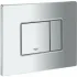 Панель смыва для унитаза GROHE Skate Cosmopolitan, 3 режима, хром (38732000) Панель смыва для унитаза GROHE Skate Cosmopolitan, 3 режима, хром (38732000)