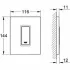 Панель смыва для писсуара GROHE Skate Cosmopolitan, 1 режим, нержавеющая сталь (38784SD0) Панель смыва для писсуара GROHE Skate Cosmopolitan, 1 режим, нержавеющая сталь (38784SD0)