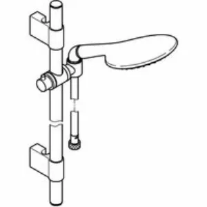 Душевой гарнитур GROHE Rainshower Solo 150, 2 режима струи, душевая штанга 900 мм, хром (27273001) Душевой гарнитур GROHE Rainshower Solo 150, 2 режима струи, душевая штанга 900 мм, хром (27273001)