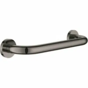 Ручка для ванной GROHE Essentials 300 мм, темный графит глянец (40421A01) Ручка для ванной GROHE Essentials 300 мм, темный графит глянец (40421A01)
