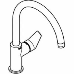 Смеситель для кухни GROHE BauEdge, хром (31367001) Смеситель для кухни GROHE BauEdge, хром (31367001)