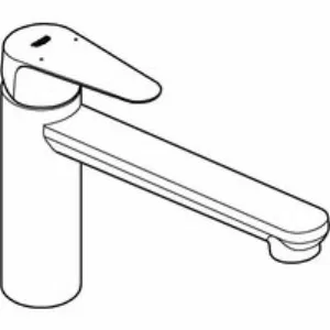 Смеситель для кухни GROHE BauCurve, хром (31715000) Смеситель для кухни GROHE BauCurve, хром (31715000)