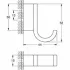 Крючок GROHE Selection, хром (41039000) Крючок GROHE Selection, хром (41039000)