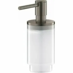 Дозатор жидкого мыла GROHE Selection, темный графит матовый (41028AL0) Дозатор жидкого мыла GROHE Selection, темный графит матовый (41028AL0)