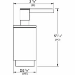 Дозатор жидкого мыла GROHE Selection, холодный рассвет глянец (41028GL0) Дозатор жидкого мыла GROHE Selection, холодный рассвет глянец (41028GL0)