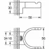 Крючок GROHE Selection двойной, холодный рассвет глянец (41049GL0) Крючок GROHE Selection двойной, холодный рассвет глянец (41049GL0)