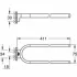 Держатель для полотенца GROHE Selection двойной, темный графит матовый (41059AL0) Держатель для полотенца GROHE Selection двойной, темный графит матовый (41059AL0)
