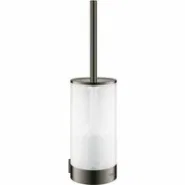 Туалетный ёршик в комплекте GROHE Selection с держателем, темный графит глянец (41076A00)