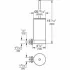 Туалетный ёршик GROHE Selection с держателем, теплый закат глянец (41076DA0) Туалетный ёршик GROHE Selection с держателем, теплый закат глянец (41076DA0)