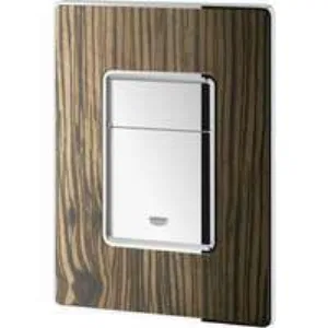 Панель смыва для унитаза GROHE Skate Cosmopolitan Wood, 3 режима, макассар (38849HR0) Панель смыва для унитаза GROHE Skate Cosmopolitan Wood, 3 режима, макассар (38849HR0)