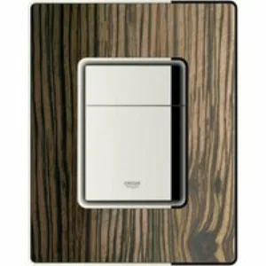 Панель смыва для унитаза GROHE Skate Cosmopolitan Wood, 3 режима, макассар (38849HR0) Панель смыва для унитаза GROHE Skate Cosmopolitan Wood, 3 режима, макассар (38849HR0)