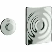 Панель смыва для унитаза GROHE Surf с 1 режимом смыва, с дистанционным управлением, хром (37059000)