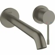 Внешняя часть смесителя для раковины GROHE Essence на 2 отверстия, L-Size, темный графит матовый (19967AL1)