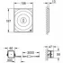 Панель смыва для унитаза GROHE Tectron Surf, 1 режим, хром (38699001) Панель смыва для унитаза GROHE Tectron Surf, 1 режим, хром (38699001)