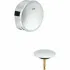 Наливной, сливной и переливной гарнитур, GROHE Talentofill, внешняя часть, хром, (19952000) Наливной, сливной и переливной гарнитур, GROHE Talentofill, внешняя часть, хром, (19952000)