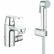 Смеситель для раковины GROHE Eurosmart Cosmopolitan с гигиеническим душем, S-size, хром (23950000)