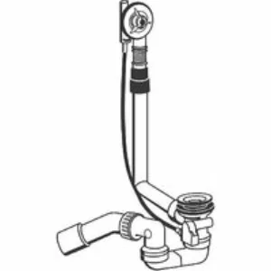 Сливной и переливной гарнитур GROHE Talento, встраиваемая часть, (28939000) Сливной и переливной гарнитур GROHE Talento, встраиваемая часть, (28939000)