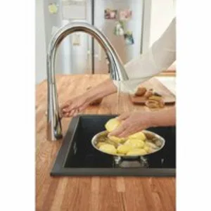 Смеситель для кухни GROHE Zedra Touch сенсорный с вытяжным душем 3jet, суперсталь (30219DC2) Смеситель для кухни GROHE Zedra Touch сенсорный с вытяжным душем 3jet, суперсталь (30219DC2)