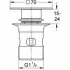 Сливной нажимной гарнитур GROHE, хром (40565000) Сливной нажимной гарнитур GROHE, хром (40565000)