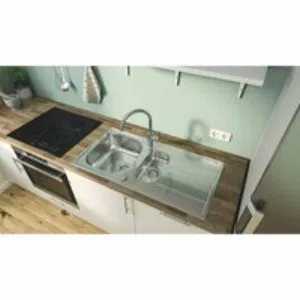 Мойка GROHE K200 60-S 96.5/50 1.5 оборачиваемая с корзинчатым вентилем, нержавеющая сталь (31564SD1) Мойка GROHE K200 60-S 96.5/50 1.5 оборачиваемая с корзинчатым вентилем, нержавеющая сталь (31564SD1)