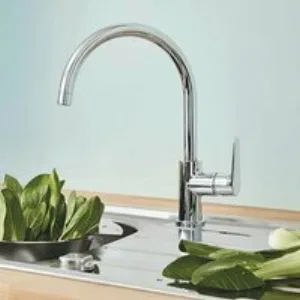 Смеситель для кухни GROHE BauCurve, хром (31536001) Смеситель для кухни GROHE BauCurve, хром (31536001)