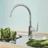 Смеситель для кухни GROHE BauCurve, хром (31536001) Смеситель для кухни GROHE BauCurve, хром (31536001)