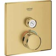 Внешняя часть термостата для душа GROHE Grohtherm SmartControl, холодный рассвет матовый (29123GN0)