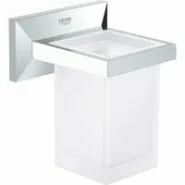 Стакан для зубных щеток GROHE Allure Brilliant с держателем, хром (40493000)