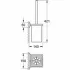 Туалетный ёршик GROHE Allure Brilliant с держателем, хром (40500000) Туалетный ёршик GROHE Allure Brilliant с держателем, хром (40500000)