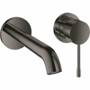Внешняя часть смесителя для раковины GROHE Essence на 2 отверстия, M-Size, темный графит (19408A01)