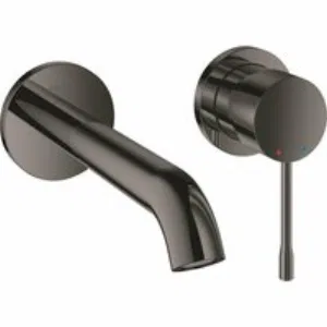 Внешняя часть смесителя для раковины GROHE Essence на 2 отверстия, M-Size, темный графит (19408A01) Внешняя часть смесителя для раковины GROHE Essence на 2 отверстия, M-Size, темный графит (19408A01)