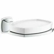Мыльница керамическая GROHE Grandera с держателем, хром (40628000)