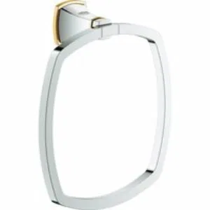 Кольцо для полотенца GROHE Grandera, хром/золото (40630IG0) Кольцо для полотенца GROHE Grandera, хром/золото (40630IG0)